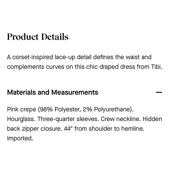 Tibi Chalky Drape Corset Dress Sz 8 - Picture 5 of 10